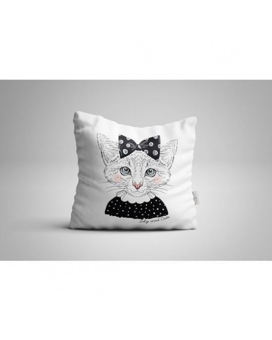 Dijital Baskılı Kırlent Kılıfı 4 Adet 43 x 43 - 43 x 43