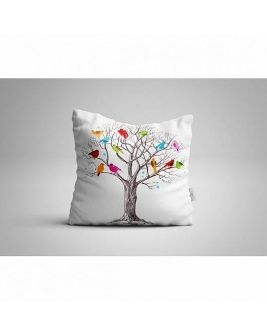 Dijital Baskılı Kırlent Kılıfı 4 Adet 43 x 43 - 43 x 43