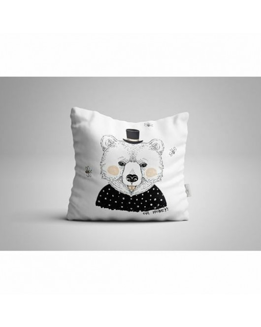 Dijital Baskılı Kırlent Kılıfı 4 Adet 43 x 43 - 43 x 43
