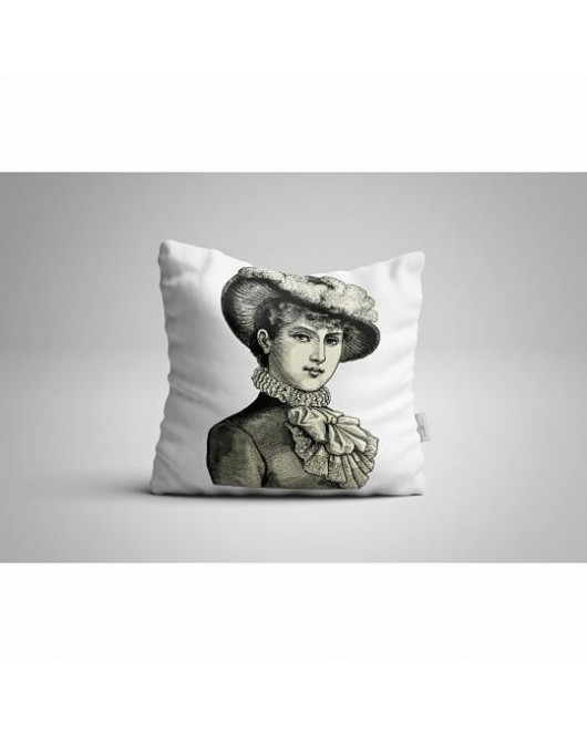 Dijital Baskılı Kırlent Kılıfı 4 Adet 43 x 43 - 43 x 43