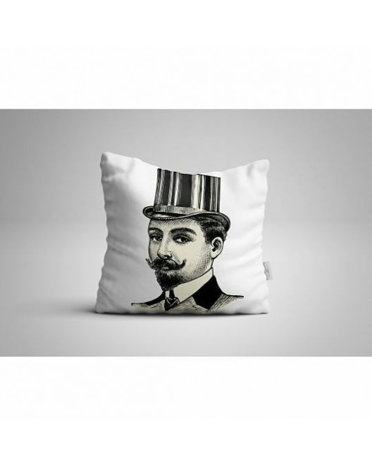 43 Dijital Baskılı Kırlent Kılıfı 4 Adet 43 x 43