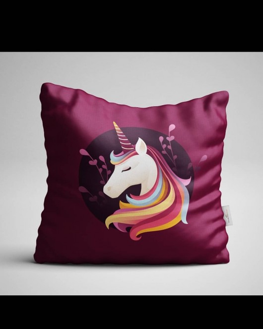 Dijital Baskılı Kırlent Kılıfı 4 Adet 43 x 43 - 43 x 43
