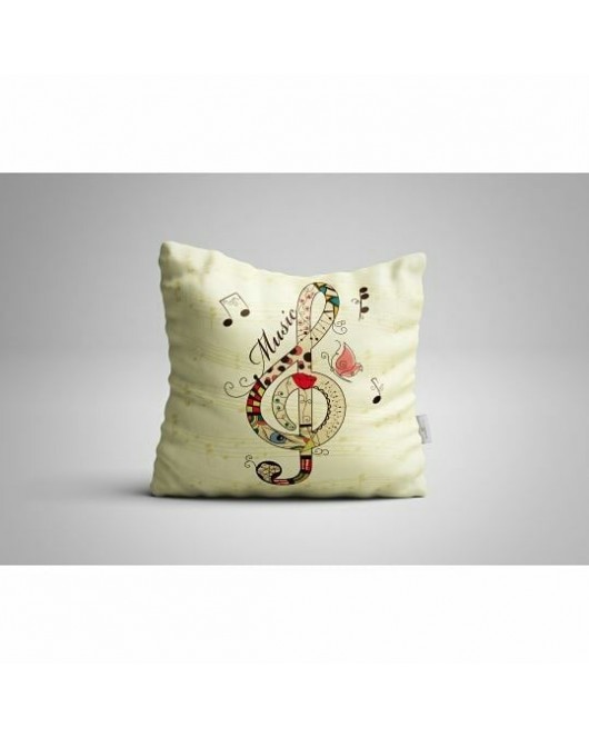 37 Dijital Baskılı Kırlent Kılıfı 4 Adet 43 x 43