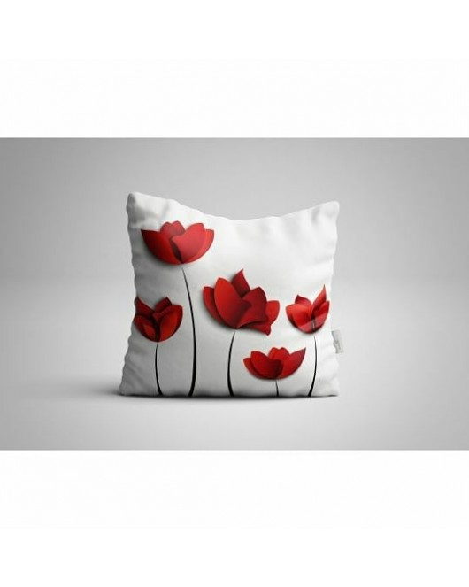 35 Dijital Baskılı Kırlent Kılıfı 4 Adet 43 x 43