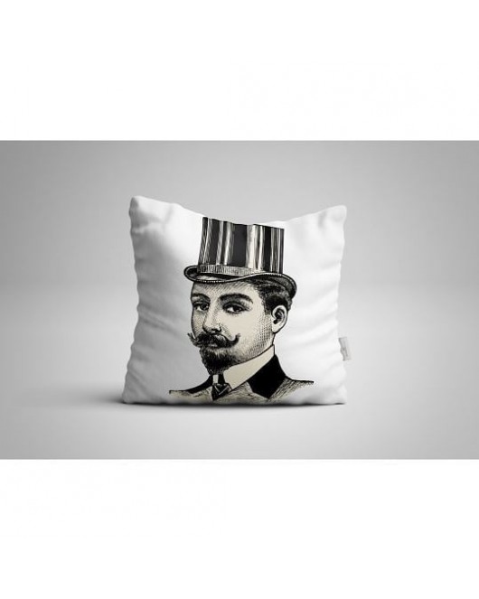 18 Dijital Baskılı Kırlent Kılıfı 4 Adet 43 x 43