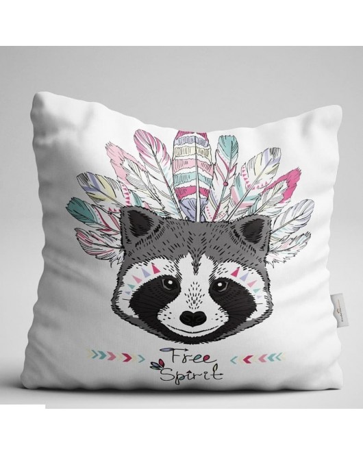 Dijital Baskılı Kırlent Kılıfı 4 Adet 43 x 43 - 43 x 43