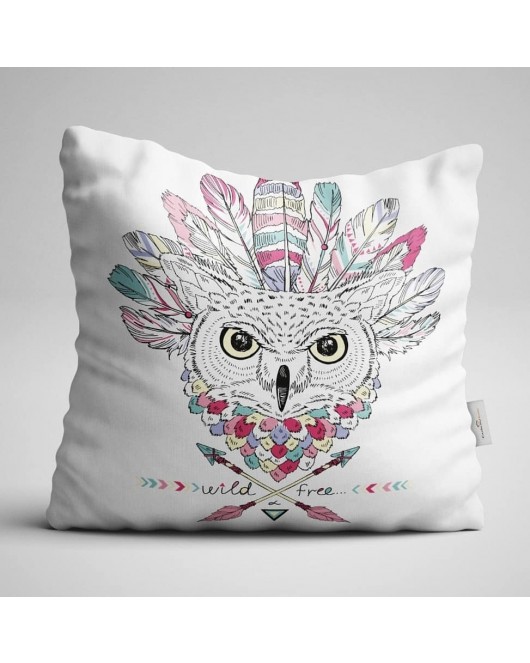 Dijital Baskılı Kırlent Kılıfı 4 Adet 43 x 43 - 43 x 43