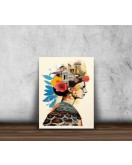 Popart Digital Sanatlar,3d Dekoratif Baskı Cam Tablo 202