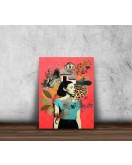 Popart Digital Sanatlar,3d Dekoratif Baskı Cam Tablo 196