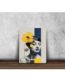 Popart Digital Sanatlar,3d Dekoratif Baskı Cam Tablo 138