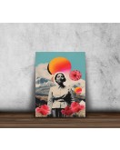 Popart Digital Sanatlar,3d Dekoratif Baskı Cam Tablo 198