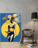 Popart Digital Sanatlar,3d Dekoratif Baskı Cam Tablo 192