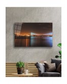 Istanbul Boğazı Manzara 4mm Dayanıklı Cam Tablo Temperli Cam