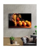 Meyveler Cam Tablo 4mm Dayanıklı Temperli Cam