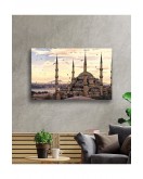 Istanbul Cami Manzara 4mm Dayanıklı Cam Tablo Temperli Cam