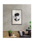 Atatürk Cam Tablo 4 Mm Dayanıklı Temperli Cam