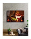 Meyveler Cam Tablo 4mm Dayanıklı Temperli Cam