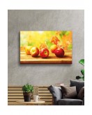 Meyveler Cam Tablo 4mm Dayanıklı Temperli Cam