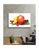 Meyveler Cam Tablo 4mm Dayanıklı Temperli Cam