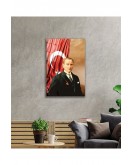 Atatürk Cam Tablo 4 Mm Dayanıklı Temperli Cam