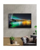 Istanbul Boğazı Manzara 4mm Dayanıklı Cam Tablo Temperli Cam