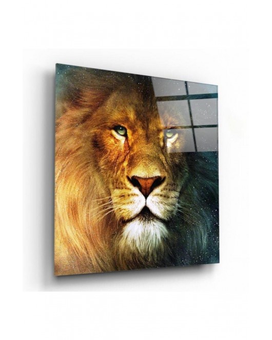 Aslan Cam Tablo
