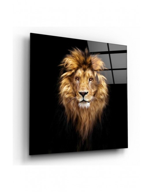 Aslan Cam Tablo