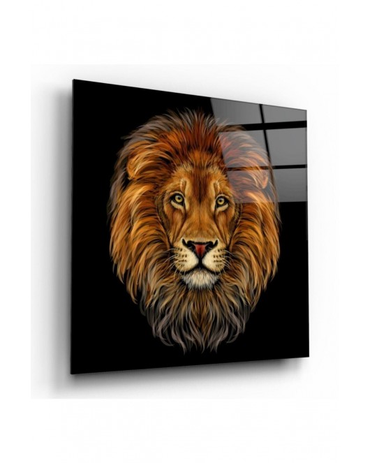 Aslan Cam Tablo