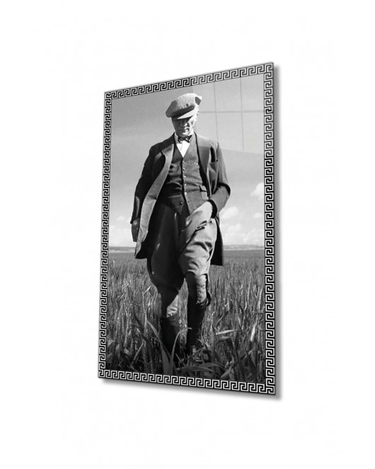 Atatürk Cam Tablo 4 Mm Dayanıklı Temperli Cam