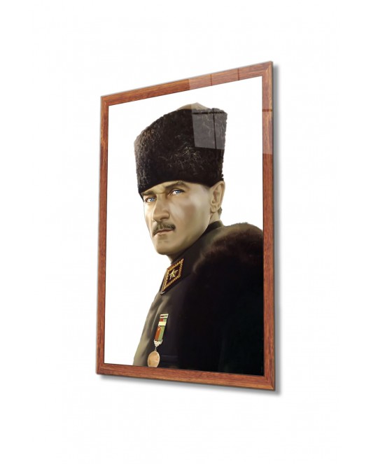 Atatürk Cam Tablo 4 Mm Dayanıklı Temperli Cam