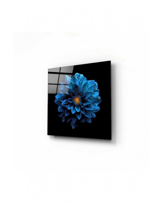 Çiçek Cam Tablo 50x50 Cm