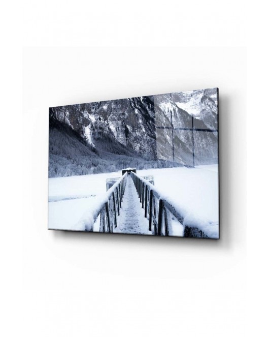 Doğa Manzara Cam Tablo 4mm Dayanıklı Temperli Cam