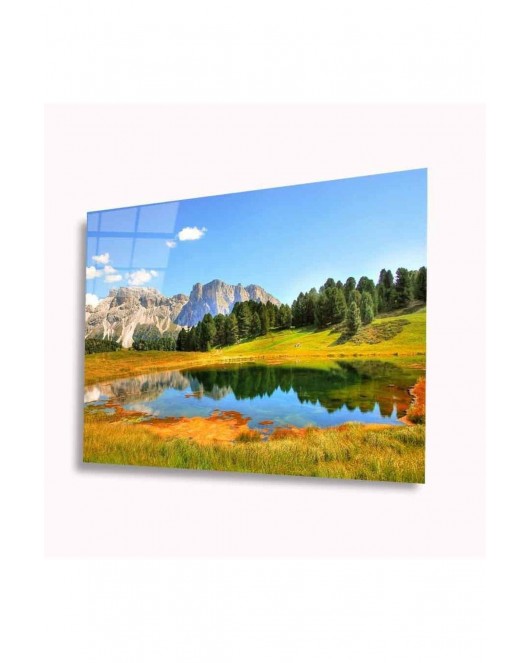 Manzara Cam Tablo 4mm Dayanıklı Temperli Cam