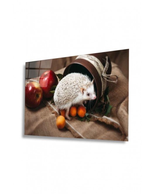Meyveler Cam Tablo 4mm Dayanıklı Temperli Cam