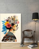 Popart Digital Sanatlar,3d Dekoratif Baskı Cam Tablo 202