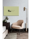 Motivasyon Cam Tablo, Kaligrafi, 3D Dekoratif Baskı