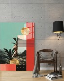 Popart Digital Sanatlar,3d Dekoratif Baskı Cam Tablo 195