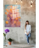 Popart Digital Sanatlar,3d Dekoratif Baskı Cam Tablo 91