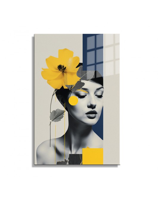 Popart Digital Sanatlar,3d Dekoratif Baskı Cam Tablo 138