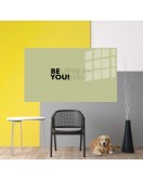 Motivasyon Cam Tablo, Kaligrafi, 3D Dekoratif Baskı