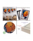 Yağlıboya Görünümlü Soyut İnsan Silüeti Tablo-7650