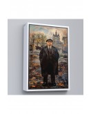 Çerçeveli Sovyet Lideri Vladimir Lenin Tablo-7973