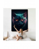 Savaşçı Kedi Tablosu-7900