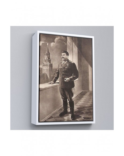 Çerçeveli Joseph Stalin Rusya Ve Sovyetler Birliği Sscb Tablo-7715