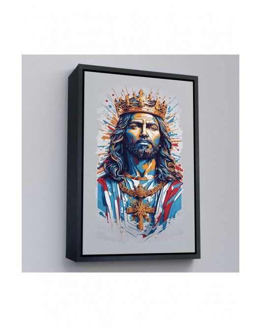 Çerçeveli Hz İsa Tablosu - Jesus-7927