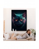 Savaşçı Kedi Tablosu-7900