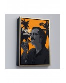 Çerçeveli Pablo Escobar Tablosu-7801