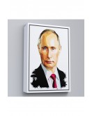 Çerçeveli Vladimir Putin - Rusya Devlet Başkanı Tablosu-7958