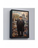 Çerçeveli Sovyet Lideri Vladimir Lenin Tablo-7973