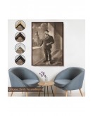 Çerçeveli Joseph Stalin Rusya Ve Sovyetler Birliği Sscb Tablo-7715